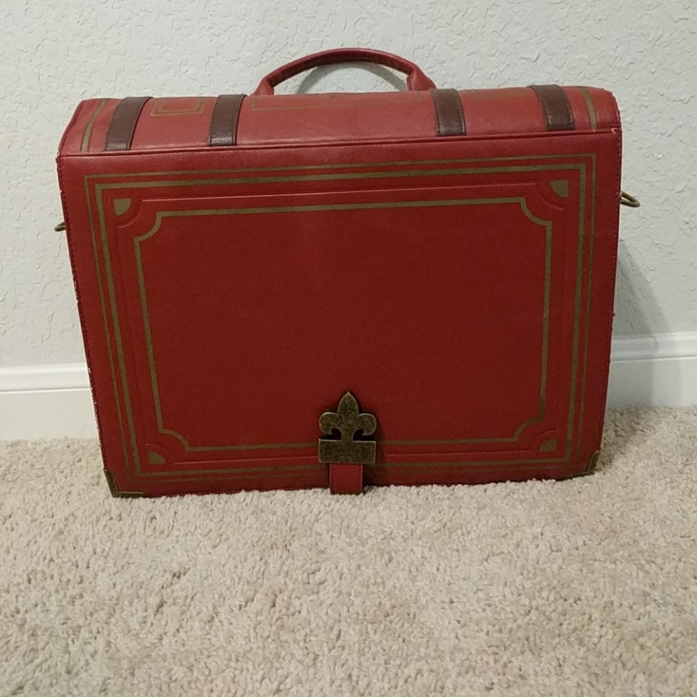 Book Shaped Crossbody Bag